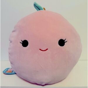 🍑🍊NWT 12” Phyllis/Celia, the Peach/Orange,Flip-A-Mallow,Orig. Squishmallow🍑🍊